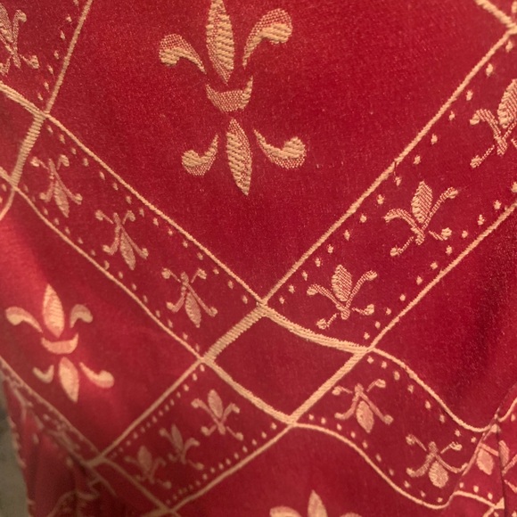 Rick red and gold gown. Plus size XXL.  Corset back. - Picture 8 of 9